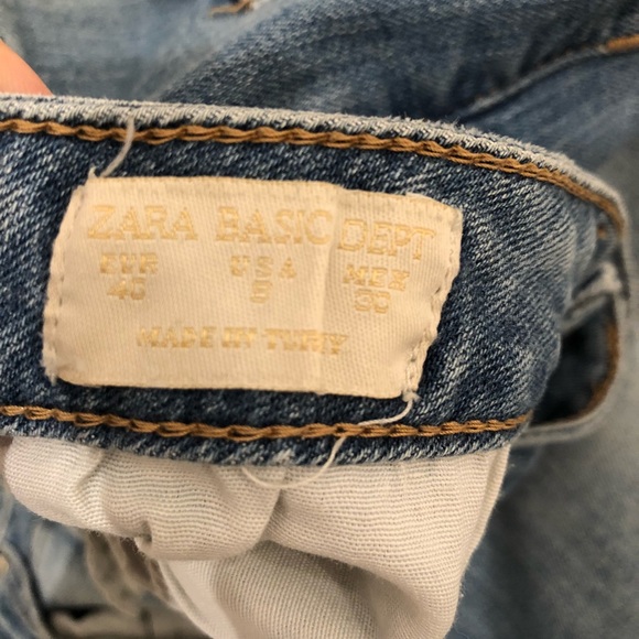 Zara basic denim skinny jeans Sz 8 - Picture 4 of 8